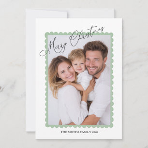 Personalized Family Christmas Card