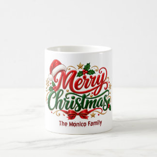 Personalized Family Christmas Mug
