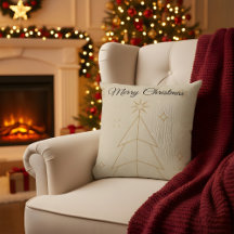 “Personalized Family Christmas Photo Pillow”