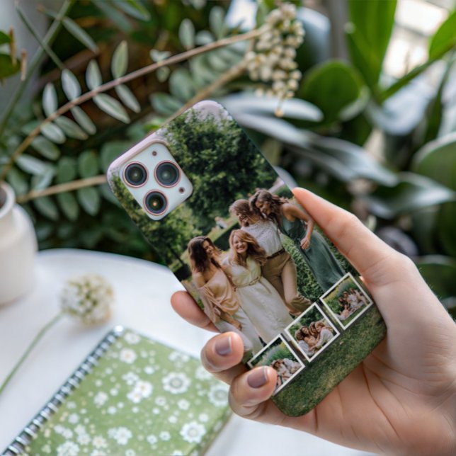 Personalized Family & Friends 4 Photo iPhone Case (Creator Uploaded)