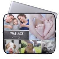 Personalized Family name family photo collage