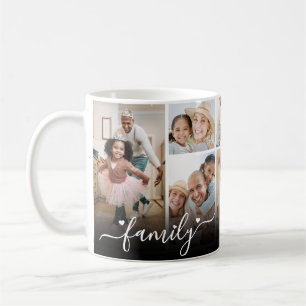 Personalized Family Photo Collage Coffee Mug