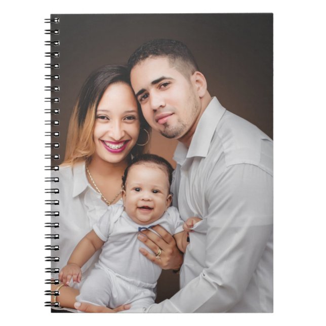 Personalized Family Photo Custom  Notebook (Front)