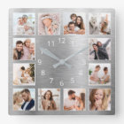 Personalized Family Photo Elegant Silver