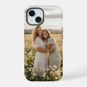 Personalized Family Photo Keepsake iPhone 15 Case