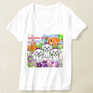 Personalized Farm Puppies T-Shirt