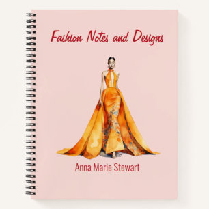 Personalized Fashion Sketch Book