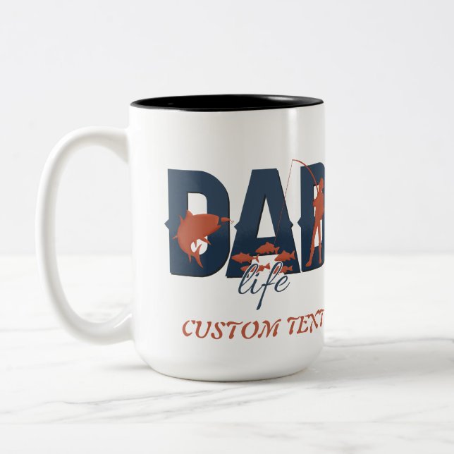 PERSONALIZED FATHERS DAY MUGS (Left)