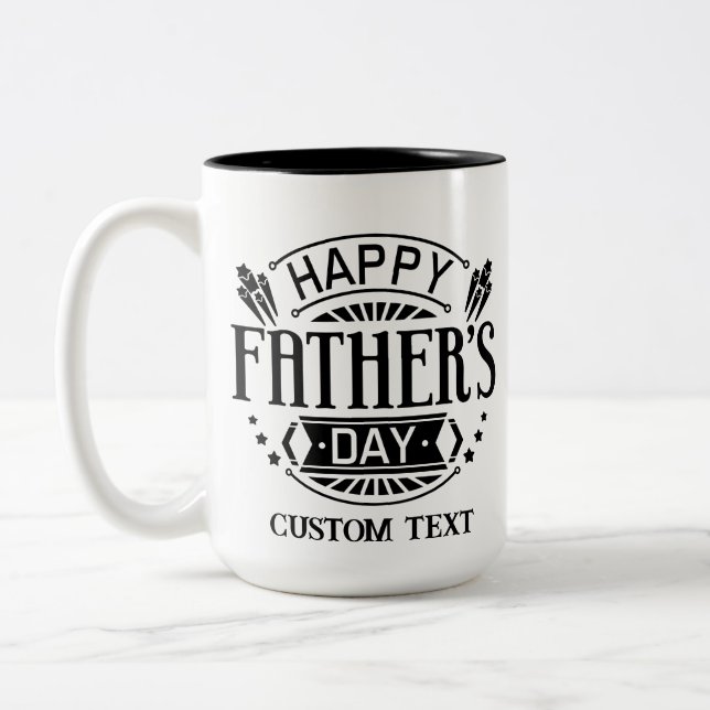 PERSONALIZED FATHERS DAY MUGS  (Left)