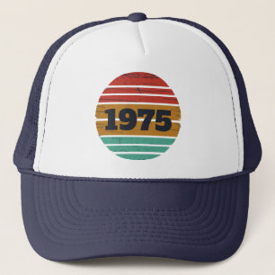 Personalized fifty vintage 50th birthday party trucker hat
