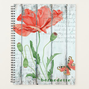 Personalized FLORAL STORYBOARD Planner