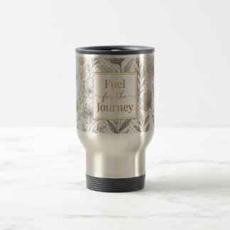 Personalized Floral Thermal Mug Travel Tumbler 