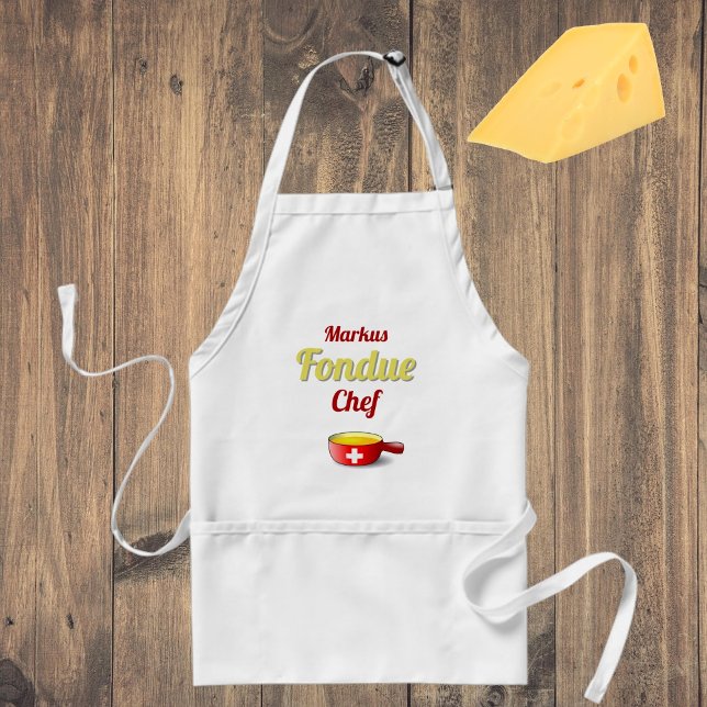  Personalized Fondue Chef Standard Apron (Creator Uploaded)