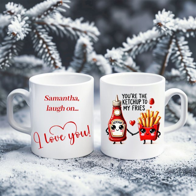 Personalized Food Quote Mug Cute Valentine Gift (Personalized Food Quote Mug Cute Valentine Gift)