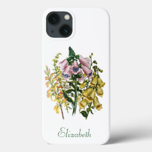 Personalized Foxgloves Case-Mate iPhone Case