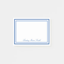 PERSONALIZED FRAMED Post-it notes