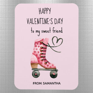 Personalized Friend's Valentine's Day Flexible Magnet