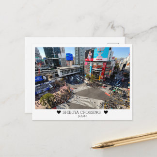 Personalized, From SHIBUYA CROSSING with Love Postcard