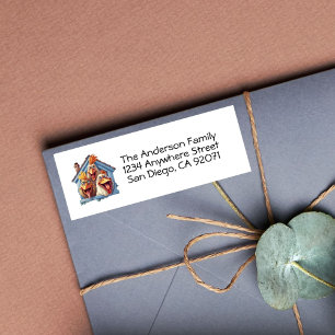 Personalized Funny Chicken Return Address Label