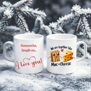 Personalized Funny Food Mug I Love You Gift