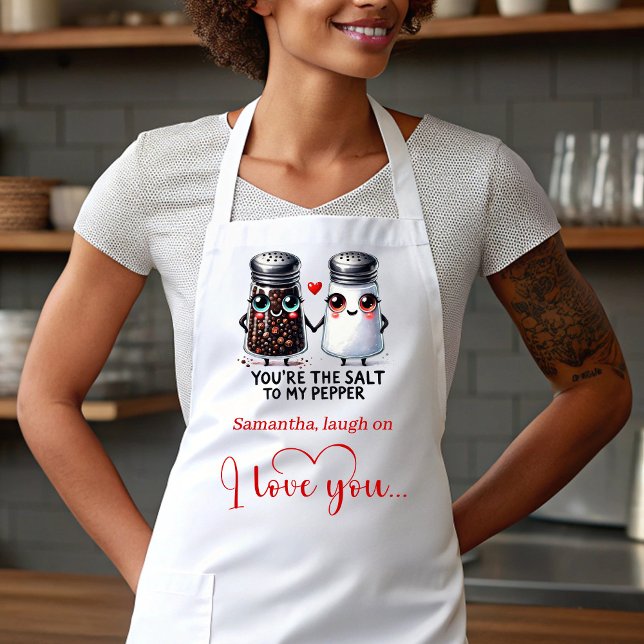 Personalized Funny Love Food Apron Valentine Gift (Personalized Funny Love Food Apron Valentine Gift)