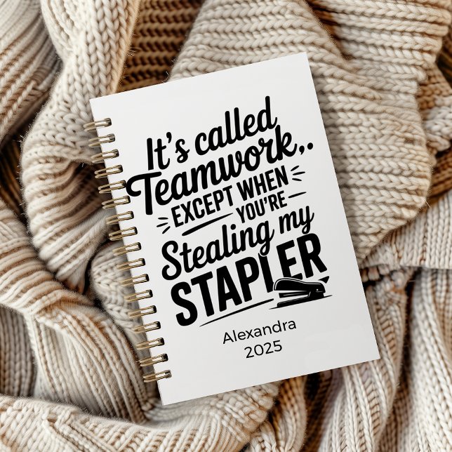Personalized Funny Office Quote Notebook (Creator Uploaded)