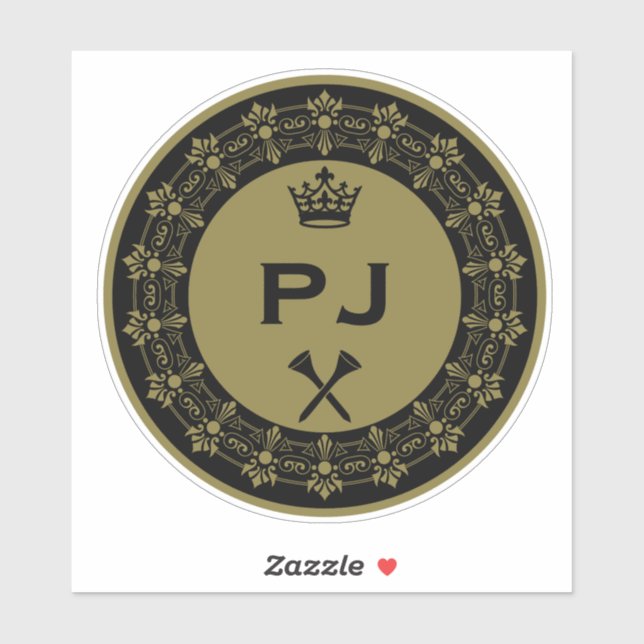 Personalized Funny Royal Golf Ball (Sheet)