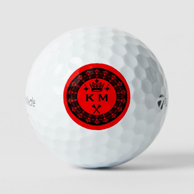 Personalized Funny Royal Golf Ball (Front)