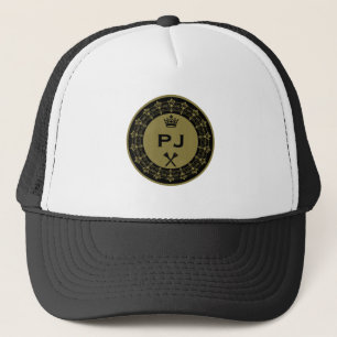 Personalized Funny Royal Golf Ball Trucker Hat