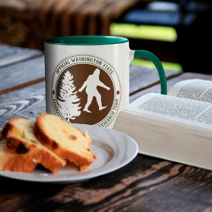 Personalized Funny Sasquatch Location and Research Mug