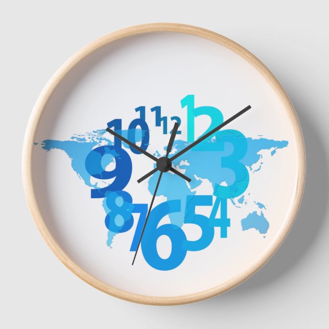 Personalized Funny Wall Clock (Front)