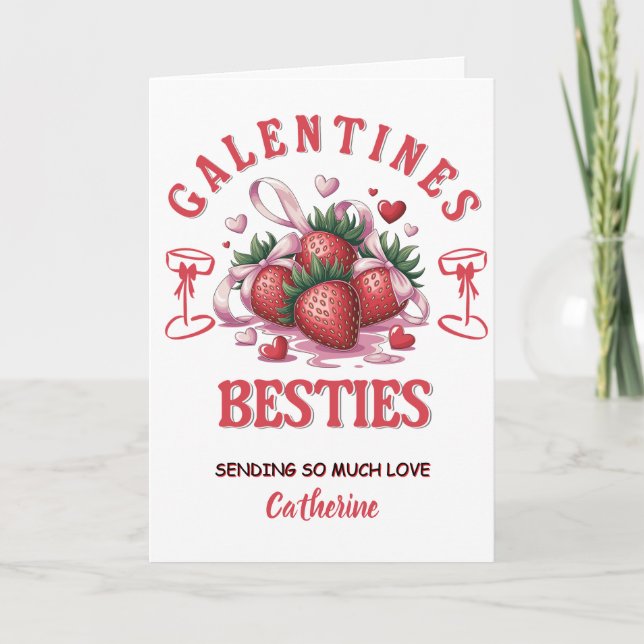 Personalized Galentine’s Day  Card (Front)