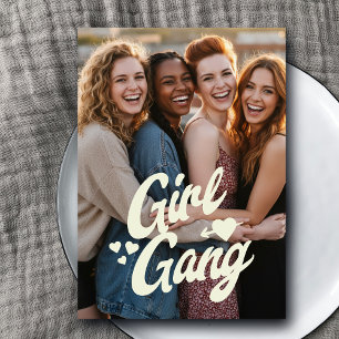 Personalized Galentine’s Day Photo Postcard