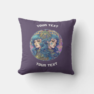 PERSONALIZED GEMINI ZODIAC SIGN CUSHION