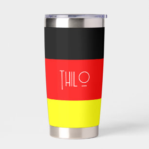 Personalized German Flag Insulated Tumbler