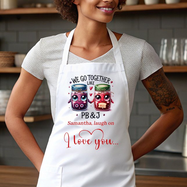 Personalized Gift for Boyfriend Funny Food Apron (Personalized Gift for Boyfriend Funny Food Apron)
