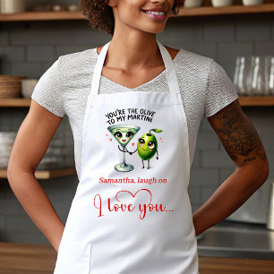 Personalized Gift for Husband Funny Food Apron