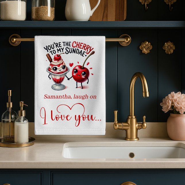 Personalized Gift for Wife Funny Food Towel (Personalized Gift for Wife Funny Food Towel)