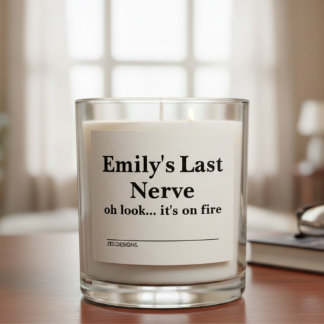 Personalized Gifts Best Gifts Custom Last Nerve Square Sticker