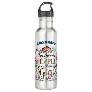 ❤️Personalized GIGI Gifts Mothers Day Birthday  710 Ml Water Bottle