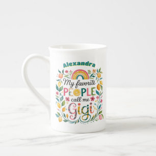 ❤️Personalized GIGI Gifts Mothers Day Birthday  Bone China Mug