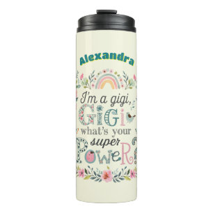 ❤️Personalized GIGI Gifts Mothers Day Birthday  Thermal Tumbler