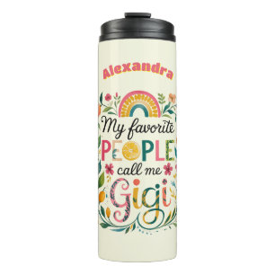 ❤️Personalized GIGI Gifts Mothers Day Birthday  Thermal Tumbler