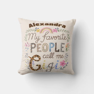 ❤️Personalized GIGI Mothers Day Birthday Christmas Cushion