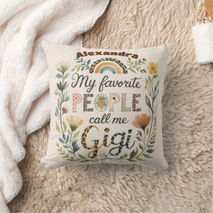 ❤️Personalized GIGI Mothers Day Birthday Christmas Cushion