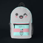 Personalized Girl On Gym Mode Fun Cute Sport Printed Backpack<br><div class="desc">🎒💖 Create a Gym Mode Sport Backpack, customizing it with a name for a unique touch. 🎒💖 Perfect for workouts, school, or travel, it’s stylish and practical. 🌸✨ Add the name before checkout to make it special. 🎁 #GymBackpack #CuteFitnessStyle #SportGift @ActiveMoms @FitnessFans @GiftSeekers 👉 Customize your backpack today and spread...</div>