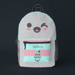 Personalized Girl On Gym Mode Fun Cute Sport Printed Backpack<br><div class="desc">🎒💖 Create a Gym Mode Sport Backpack, customizing it with a name for a unique touch. 🎒💖 Perfect for workouts, school, or travel, it’s stylish and practical. 🌸✨ Add the name before checkout to make it special. 🎁 #GymBackpack #CuteFitnessStyle #SportGift @ActiveMoms @FitnessFans @GiftSeekers 👉 Customize your backpack today and spread...</div>