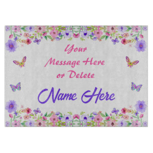 Personalized Glass Cutting Boards for Mom, Grandma