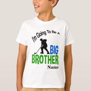 Personalized going to be big brother hockey shirt