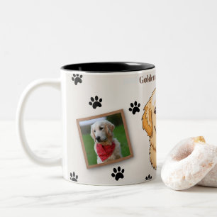 Personalized Golden Retriever Mom Mug - Custom